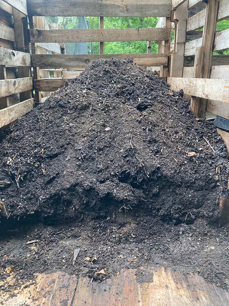 Brass'compost canne de mélange pour compost 